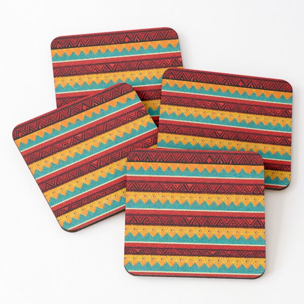 Item preview, Native Aztec Pattern 2 designed and sold by Red Witch Art.