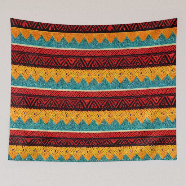 Item preview, Native Aztec Pattern 2 designed and sold by Red Witch Art.