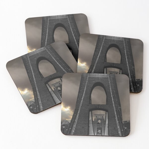 Item preview, Monochrome Clifton Suspension Bridge designed and sold by Graz-Photos.