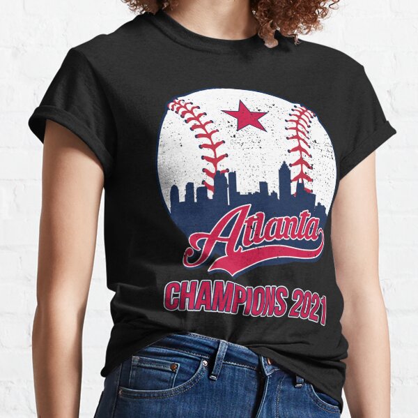 Atlanta Braves Old School Sport Women's T-Shirt