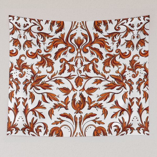 Item preview, Rococo antique ust brown ornament  designed and sold by Milatoo.