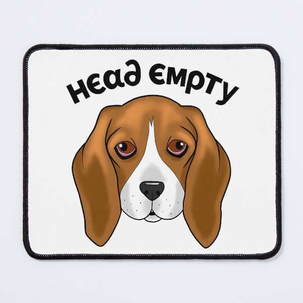 Item preview, Head Empty Beagle designed and sold by ArtbyDannyGavin.