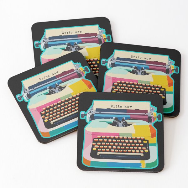 Item preview, Colorful Retro Vintage Typewriter  designed and sold by TheHellSong.