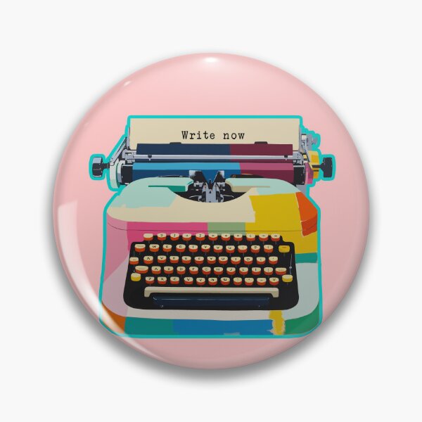 Item preview, Colorful Retro Vintage Typewriter  designed and sold by TheHellSong.