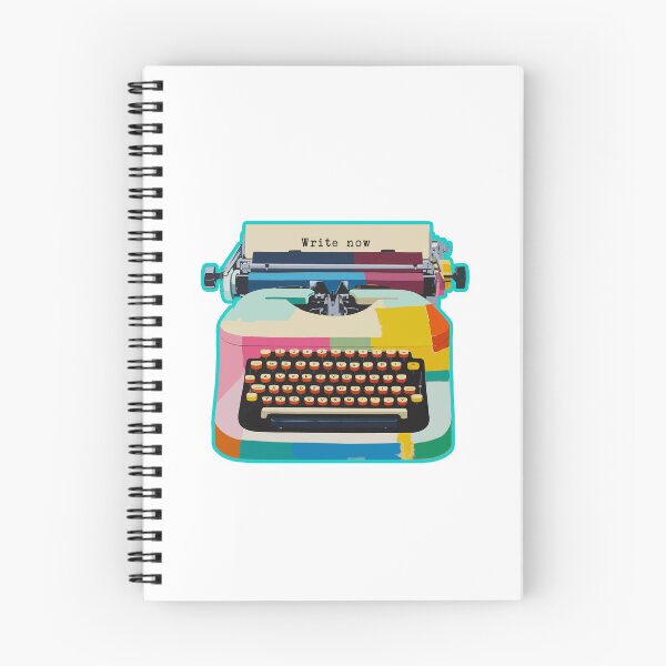 Item preview, Colorful Retro Vintage Typewriter designed and sold by TheHellSong.