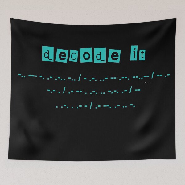 Item preview, Do You Can Read This Morse Code, Donald Trump in Morse Code designed and sold by LiliWorld.