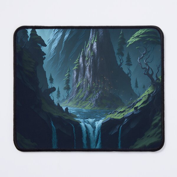 Item preview, Supernatural Sanctuary Otherworldly Oasis Imaginary Eden designed and sold by RedArtG09.