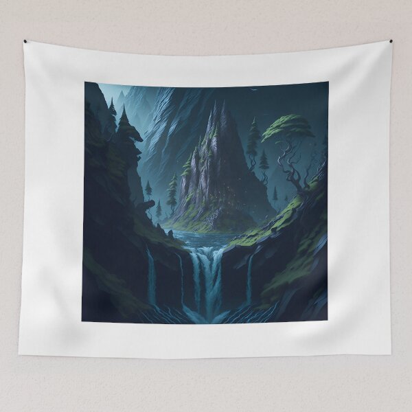 Item preview, Supernatural Sanctuary Otherworldly Oasis Imaginary Eden designed and sold by RedArtG09.