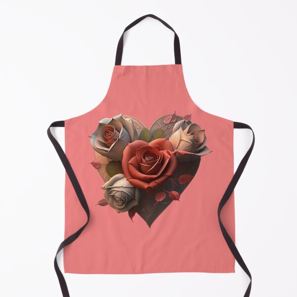 Item preview, four roses in a heart designed and sold by No-No-Name.