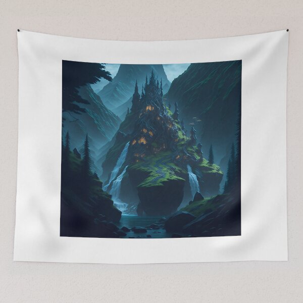Item preview, Fantasia Escape Supernova Landscape| Whimsical Wonderland designed and sold by RedArtG09.