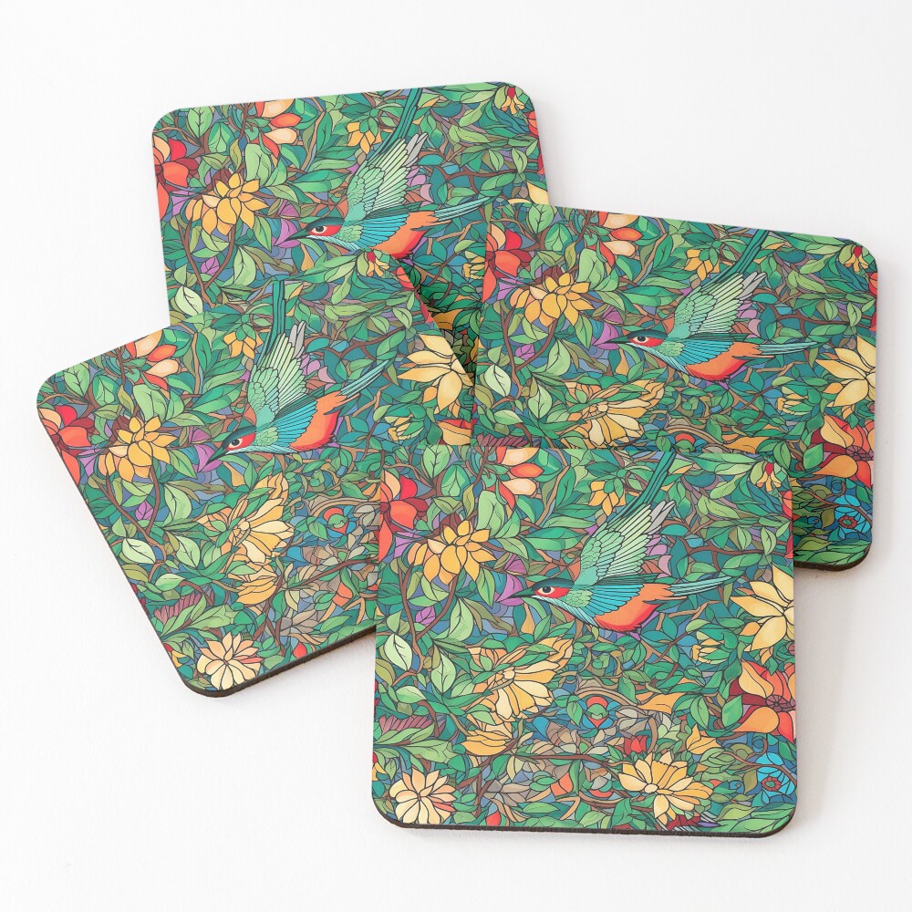 Item preview, Coasters (Set of 4) designed and sold by RooArtistry.