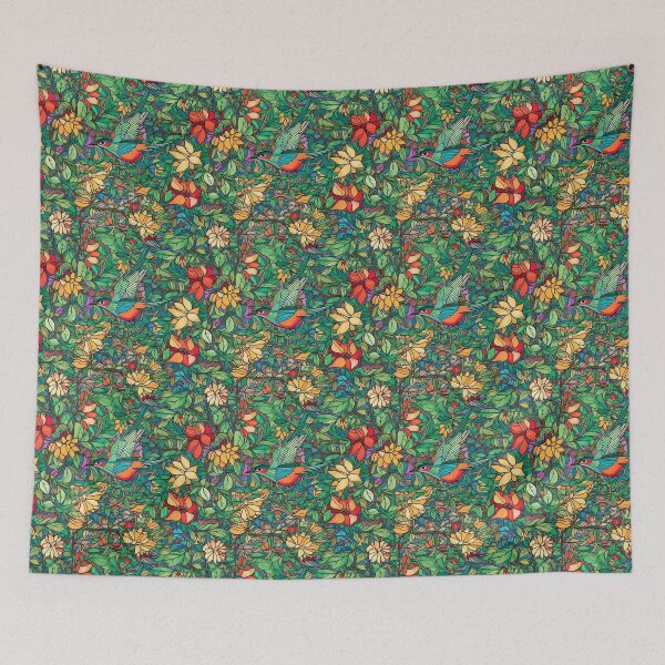 Item preview, Hummingbird Pattern designed and sold by RooArtistry.