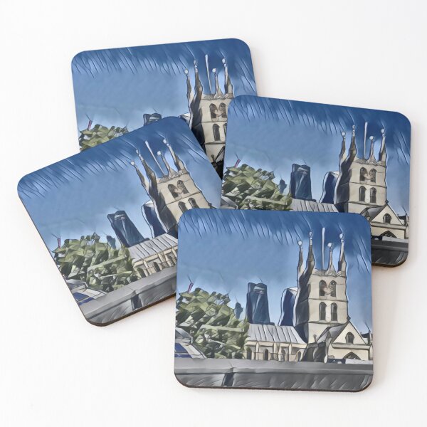 Item preview, City Skyline In Retro Pop designed and sold by Fearless-Fox.