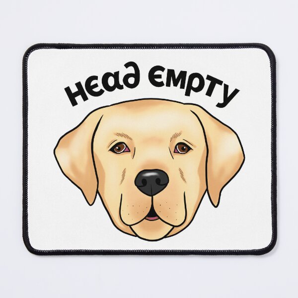 Item preview, Head Empty Labrador Retriever designed and sold by ArtbyDannyGavin.