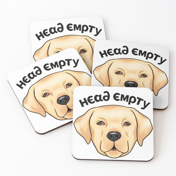 Item preview, Head Empty Labrador Retriever designed and sold by ArtbyDannyGavin.