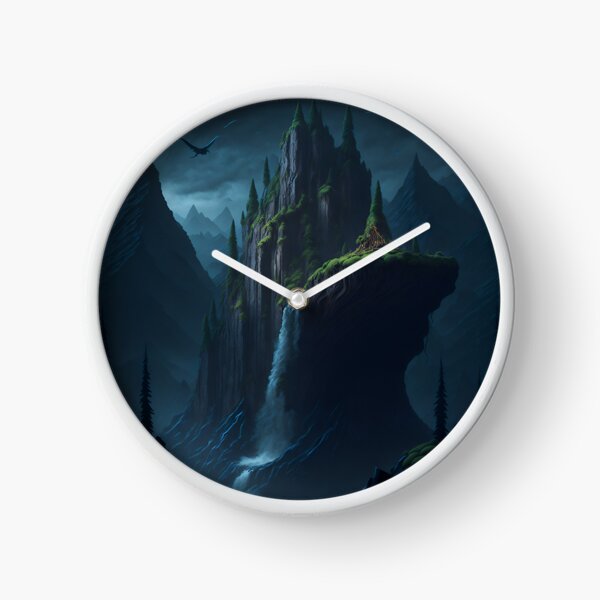 Item preview, Enchanted Mountain Escape Nature's Magic Kingdom Mythical Landscape designed and sold by RedArtG09.