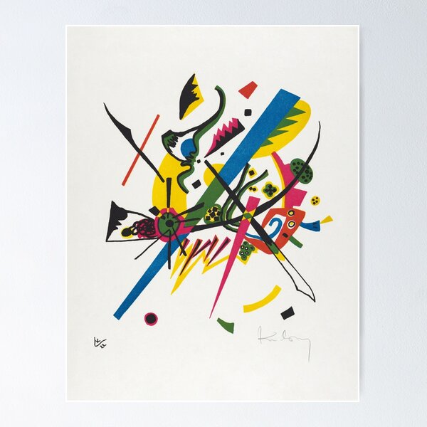 Item preview, Kleine Welten by Wassily Kandinsky designed and sold by BossyCatHome.