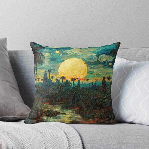 Item preview, The Skyline Of The Amazon Rainforest︱Masterpiece Of Vincent Van Gogh Style designed and sold by ArtificerArt.