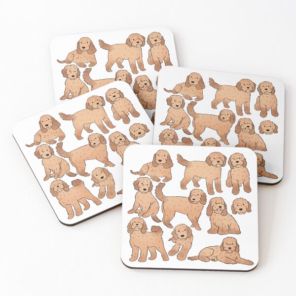 Item preview, Cockapoo cute dog pattern  designed and sold by Yarafantasyart.