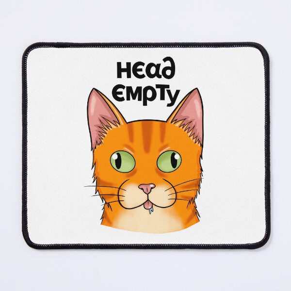 Item preview, Head Empty Orange Tabby Cat designed and sold by ArtbyDannyGavin.