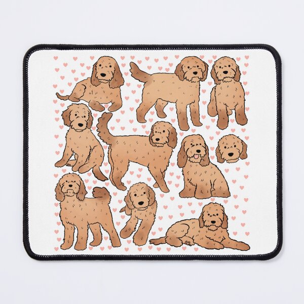 Item preview, Cockapoo cute dog pattern  designed and sold by Yarafantasyart.