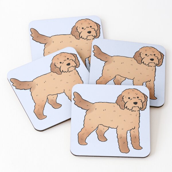Item preview, Cockapoo cute dog illustration  designed and sold by Yarafantasyart.