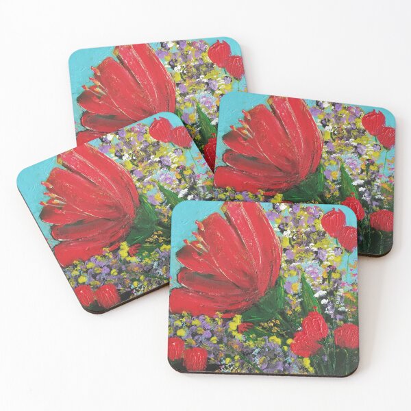 Item preview, Red Poppy designed and sold by BlueBrushGal.