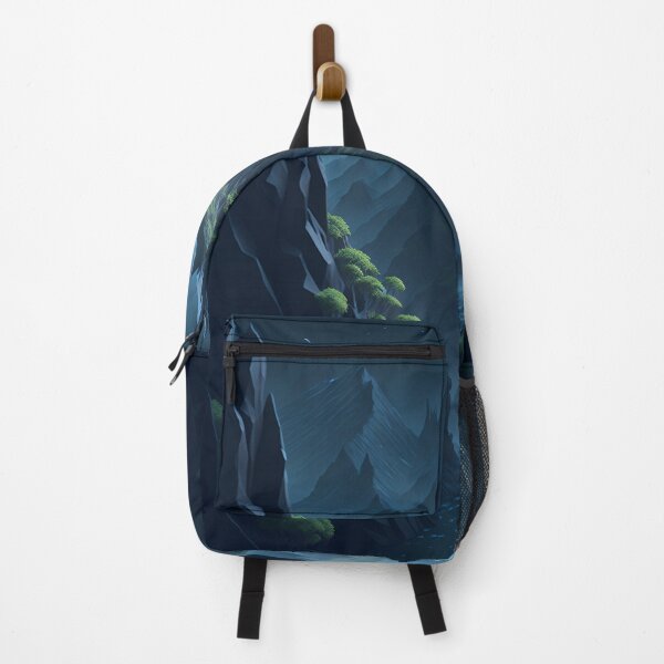 Item preview, Majestic Mountain scape Supernatural Nature's Dream Whimsical Wilderness designed and sold by RedArtG09.