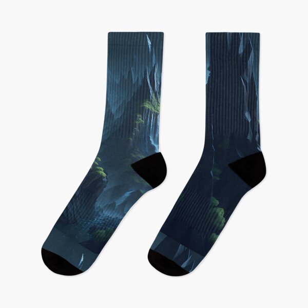 Item preview, Majestic Mountain scape Supernatural Nature's Dream Whimsical Wilderness designed and sold by RedArtG09.