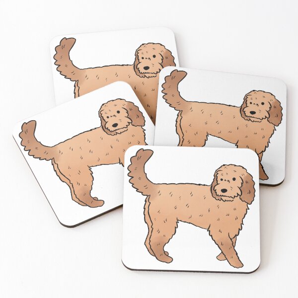 Item preview, Cockapoo cute dog illustration  designed and sold by Yarafantasyart.