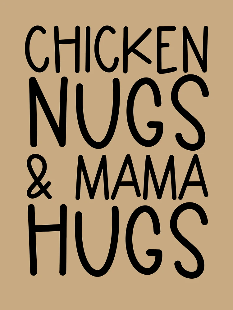 Thumbnail 6 von 6, Premium Oversized Pullover, Chicken Nugs And Mama Hugs Chicken Nuggets Gear designt und verkauft von DynamicDesign.
