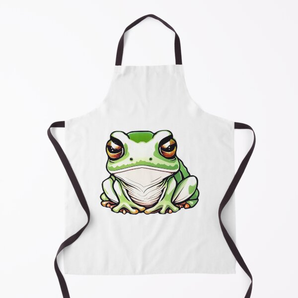 Item preview, a green frog with big eyes designed and sold by Sanan Israyilli.
