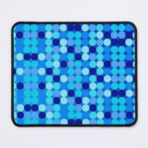 Item preview, Blue mosaic, circles, water, swimming pool, ocean, sea designed and sold by bunterkunt.