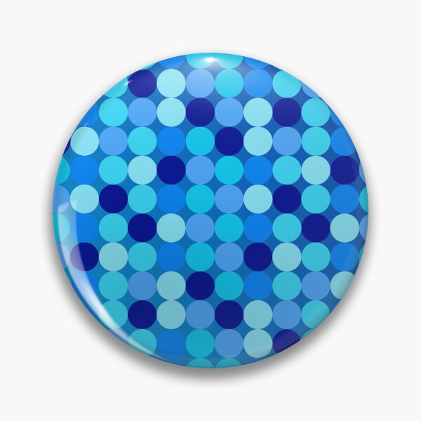 Item preview, Blue mosaic, circles, water, swimming pool, ocean, sea designed and sold by bunterkunt.