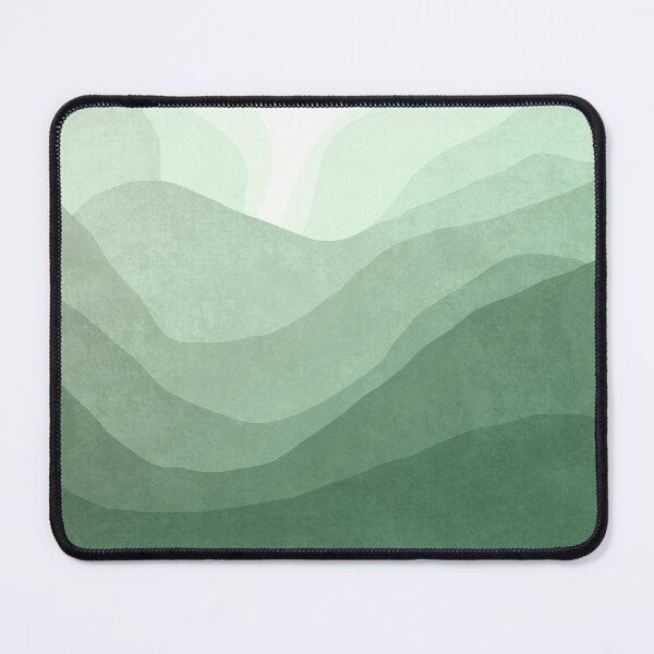 Item preview, Green wave landscape designed and sold by Miss-Belle.