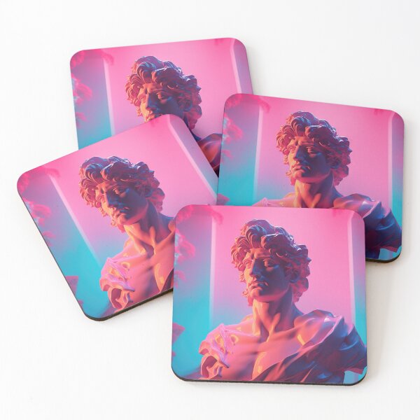Item preview, Retro Mythos: A Vaporwave Homage to Greek Mythology designed and sold by Mullet Monkey.