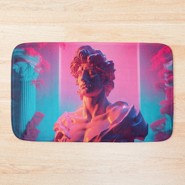 Item preview, Retro Mythos: A Vaporwave Homage to Greek Mythology designed and sold by Mullet Monkey.