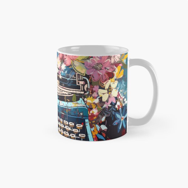 Item preview, Vintage Typewriter in Flowers designed and sold by TheHellSong.