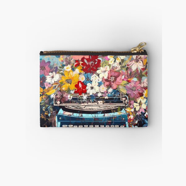 Item preview, Vintage Typewriter in Flowers designed and sold by TheHellSong.
