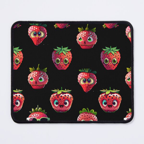 Item preview, 3D Strawberry Emoticons Digital Art designed and sold by AllPrintsMore.