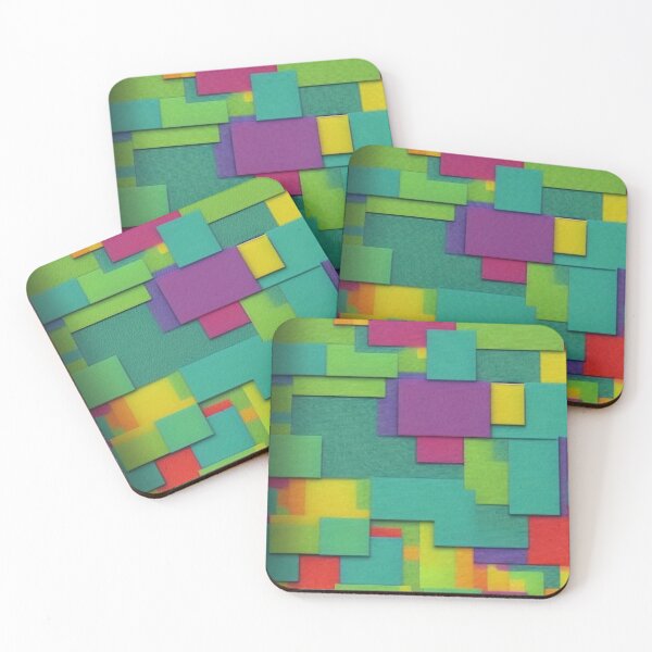 Item preview, Colorful Rectangles designed and sold by BeachBumPics.