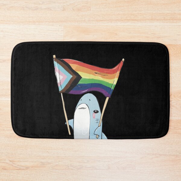 Item preview, Pride shark designed and sold by BunSmiles.