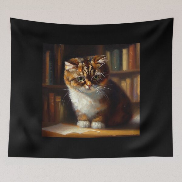 Item preview, Cymric Cat  designed and sold by CrankyOldDude.