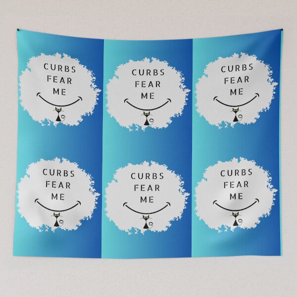 Item preview, Curbs Fear Me designed and sold by AnimPet.