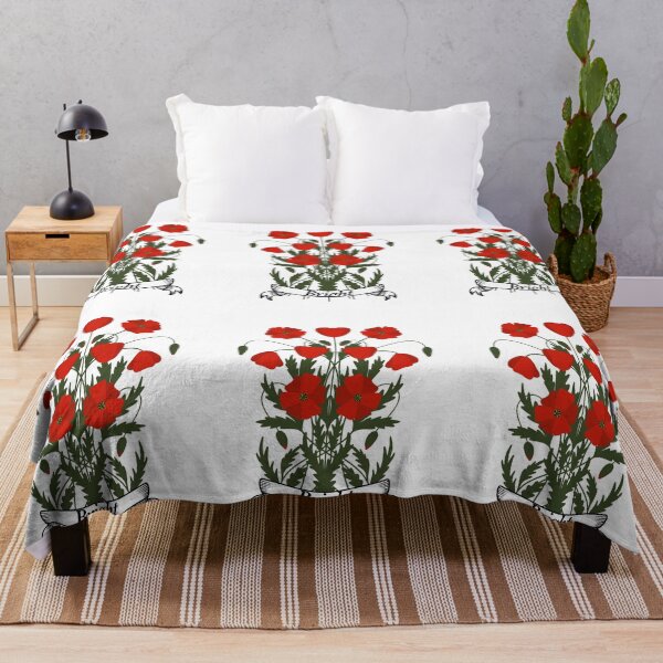 Item preview, Modern Heraldry - Bright Poppies designed and sold by Smetankinaart.