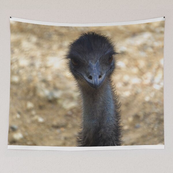 Item preview, young ostrich portrait designed and sold by likbatonboot.