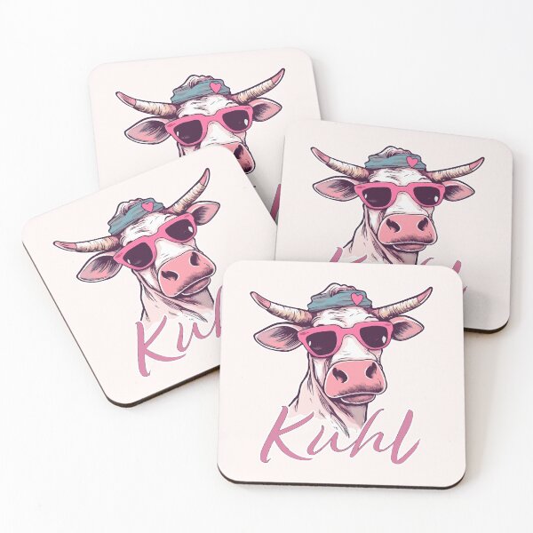 Item preview, Kuhl - Cool Cow - Vintage Style, Retro Cow designed and sold by creationen-surihs.