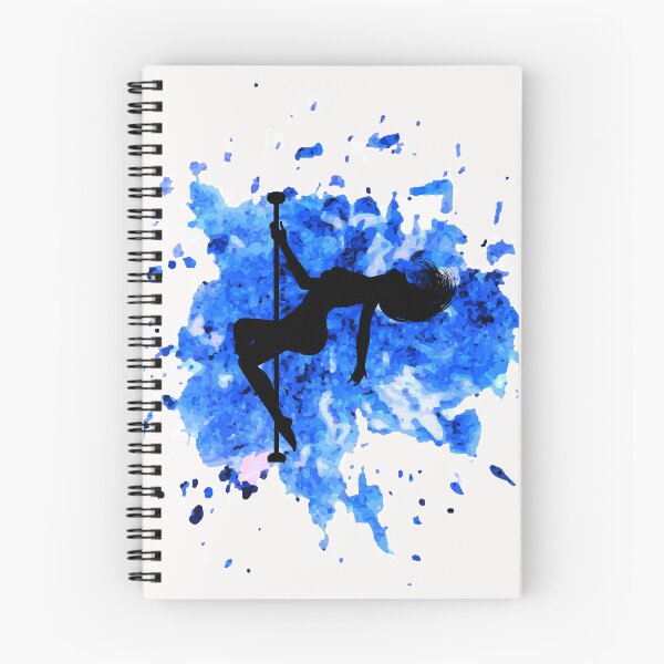 Item preview, Blue Splash - Poledance art designed and sold by LifeSimpliCity.