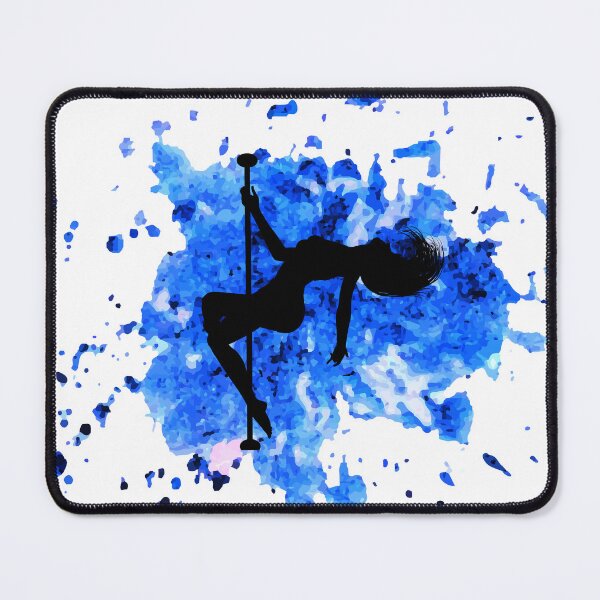 Item preview, Blue Splash - Poledance art designed and sold by LifeSimpliCity.