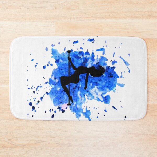Item preview, Blue Splash - Poledance art designed and sold by LifeSimpliCity.